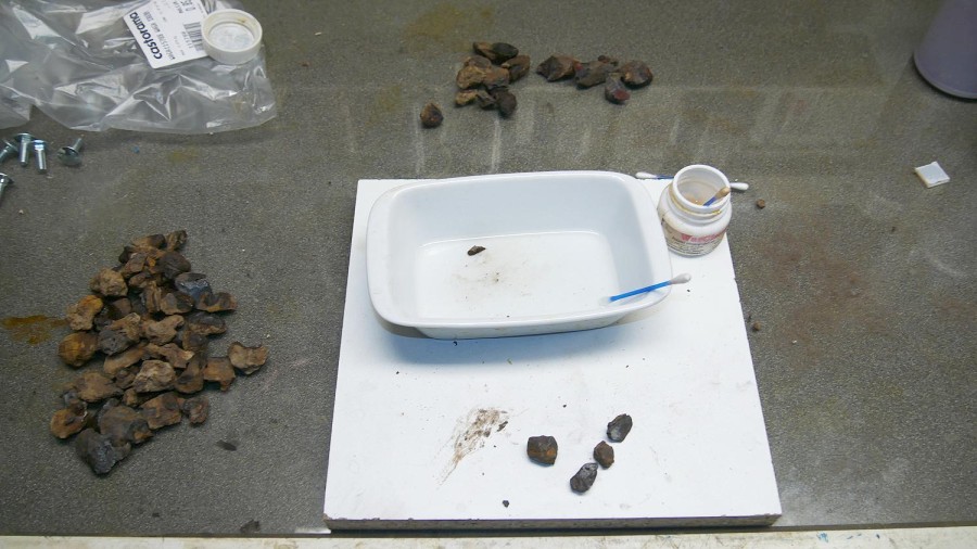 Chemiczna metoda identyfikacji meteorytów żelaznych