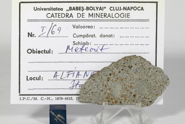 Alfianello - płytka 17g z metryczką z muzeum